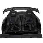 Elektrické autíčko 911 Porsche GT3 STRONG MP4 - dvojmiestne, čierne